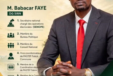 Séisme politique : Babacar Faye quitte Pastef après dix ans de militantisme et rejoint le projet politique de Diomaye Faye
