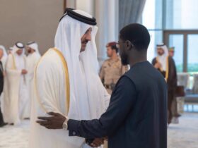Doha : le président Bassirou Diomaye Faye présente les condoléances du Sénégal à l'Émir du Qatar