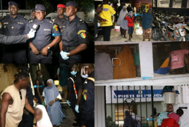 Dakar : 234 personnes interpellées lors d’une vaste opération contre la mendicité et l’occupation de la voie publique