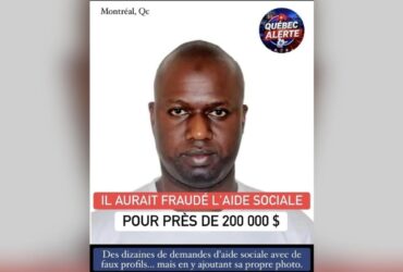 Montréal : un Sénégalais accusé d’une fraude présumée de plus de 100 millions FCFA à l’aide sociale