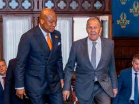 Samuel Okudzeto Ablakwa et Sergueï Lavrov