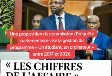 « Un étudiant, un ordinateur » : le Parlement ouvre une enquête sur un programme à 48 milliards FCFA