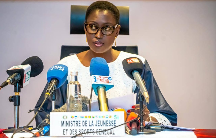ministre de la Jeunesse et des Sports, Djirèye Clotilde Coly