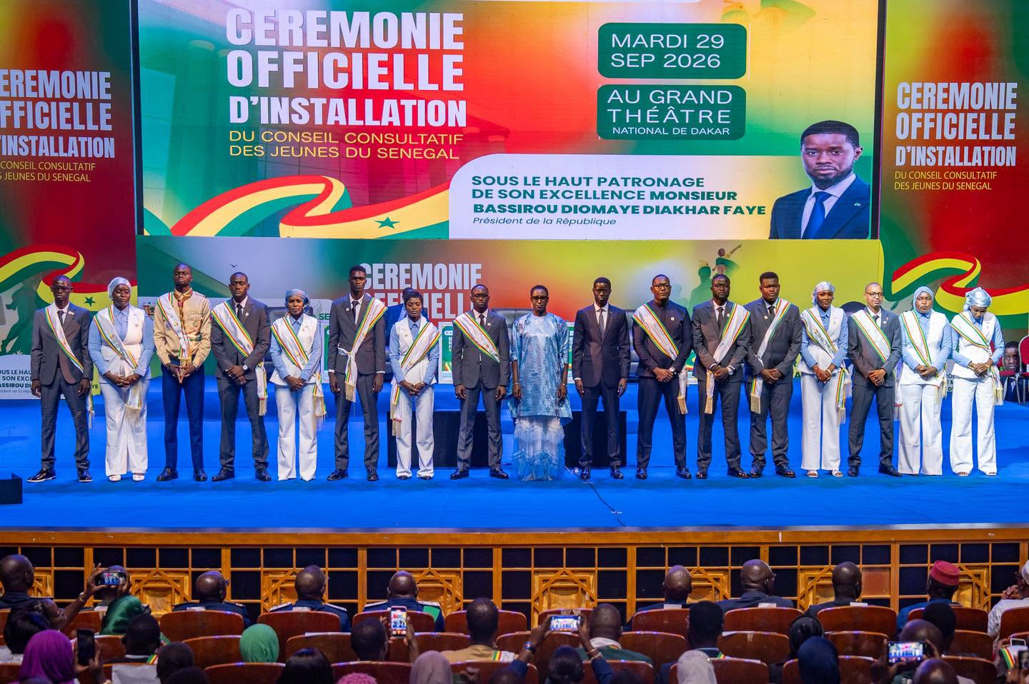 Conseil consultatif des Jeunes : Diomaye Faye installe une nouvelle passerelle entre l’État et la jeunesse sénégalaise