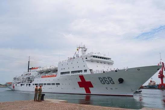 Dakar : le navire-hôpital chinois « Ji Xiang Fang Zhou » accoste avec une mission médicale gratuite