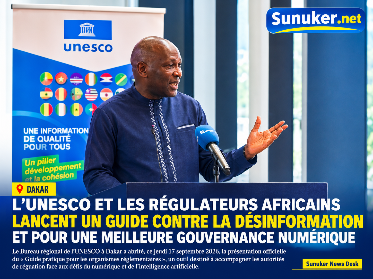 Désinformation, IA, réseaux sociaux : à Dakar, les régulateurs africains se dotent d’un nouveau bouclier