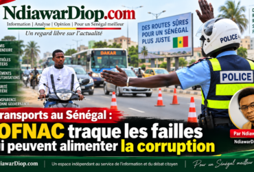 Routes du Sénégal : La corruption au bord du chemin devenue un impôt invisible payé par les plus pauvres. Par Ndiawar Diop