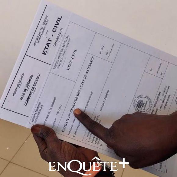 Tambacounda : une carte d’identité sénégalaise révèle une affaire présumée de fraude à l’état civil