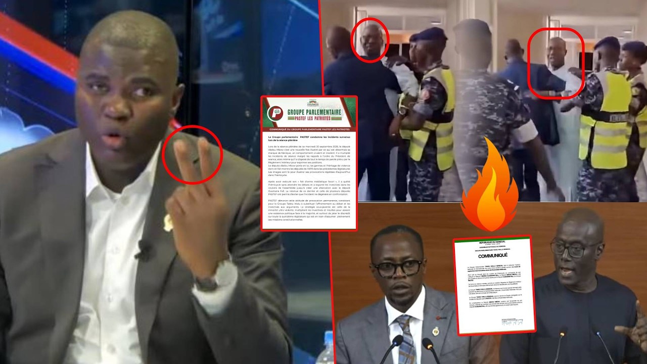 Tension à l’Assemblée nationale : Pastef contre-attaque après l’altercation entre Ousmane Fall et Abdou Mbow