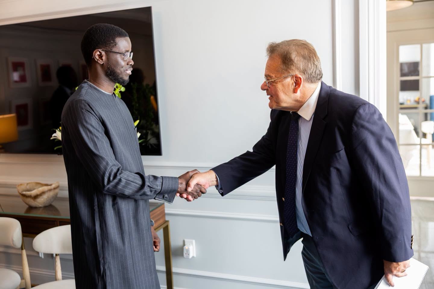 Washington : Diomaye Faye décroche un engagement de 300 millions de dollars pour accélérer le numérique au Sénégal