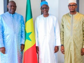 Ahmadou Alhaminou Lô, a tenu, ce vendredi 9 octobre 2026, une séance de travail avec le directeur général de la Haute Autorité du WAQF (HAW), Dr Ahmed Lamine Athie, et le président de la Commission de supervision de cette structure, El Hadj Amar Lô