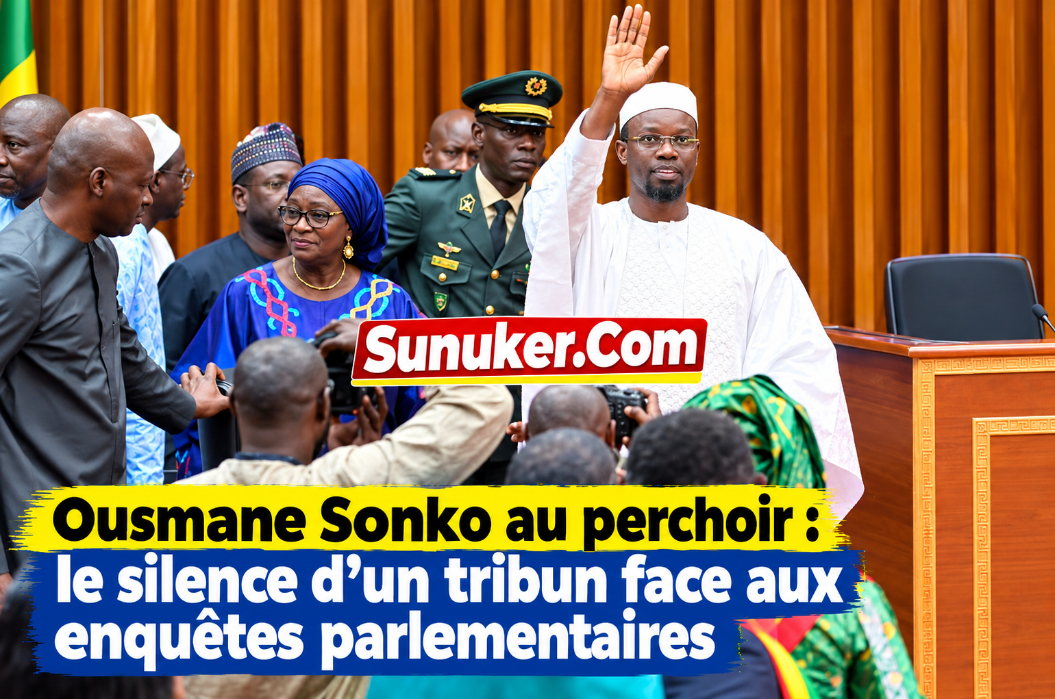 Ousmane Sonko au perchoir : le silence d’un tribun face aux enquêtes parlementaires
