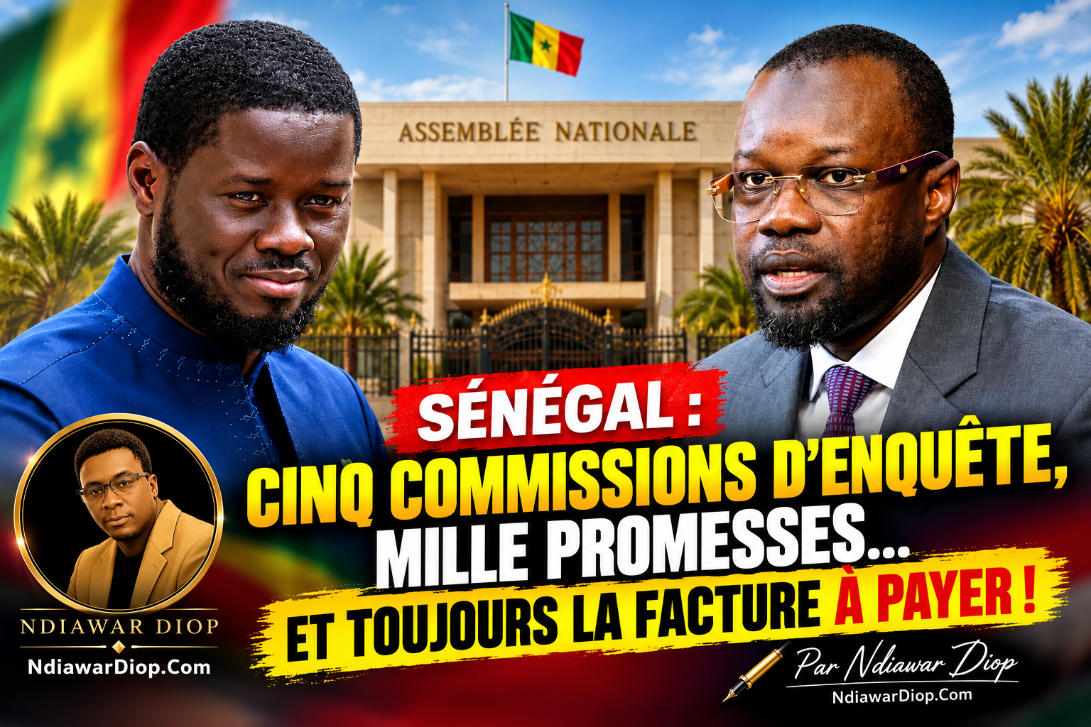 Sénégal : le temps des comptes a commencé, mais le peuple attend toujours le temps des résultats. Par Ndiawar Diop