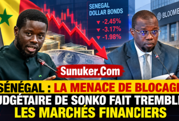 Sénégal : la menace de blocage budgétaire de Sonko fait trembler les marchés financiers