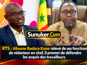 RTS : Alioune Badara Kane démis de ses fonctions, le syndicaliste défie Pape Alé Niang