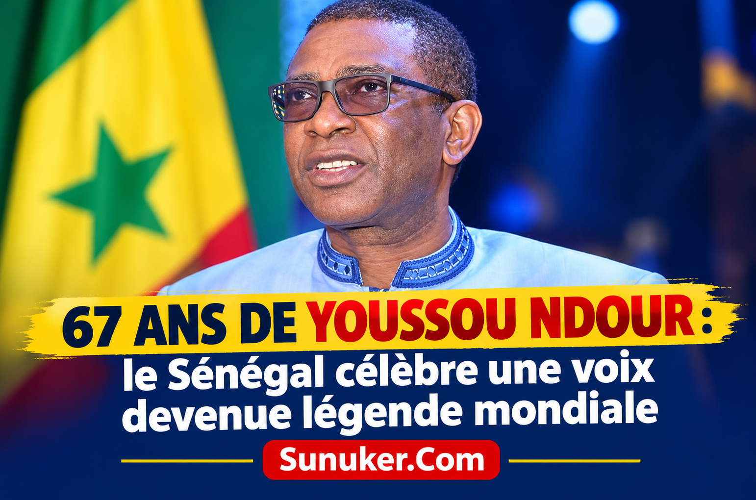 Youssou Ndour fête ses 67 ans : le Sénégal célèbre une voix devenue légende mondiale